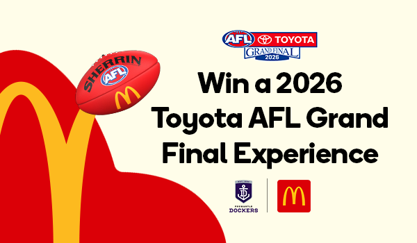 Win a 2026 Toyota AFL Grand Final Experience